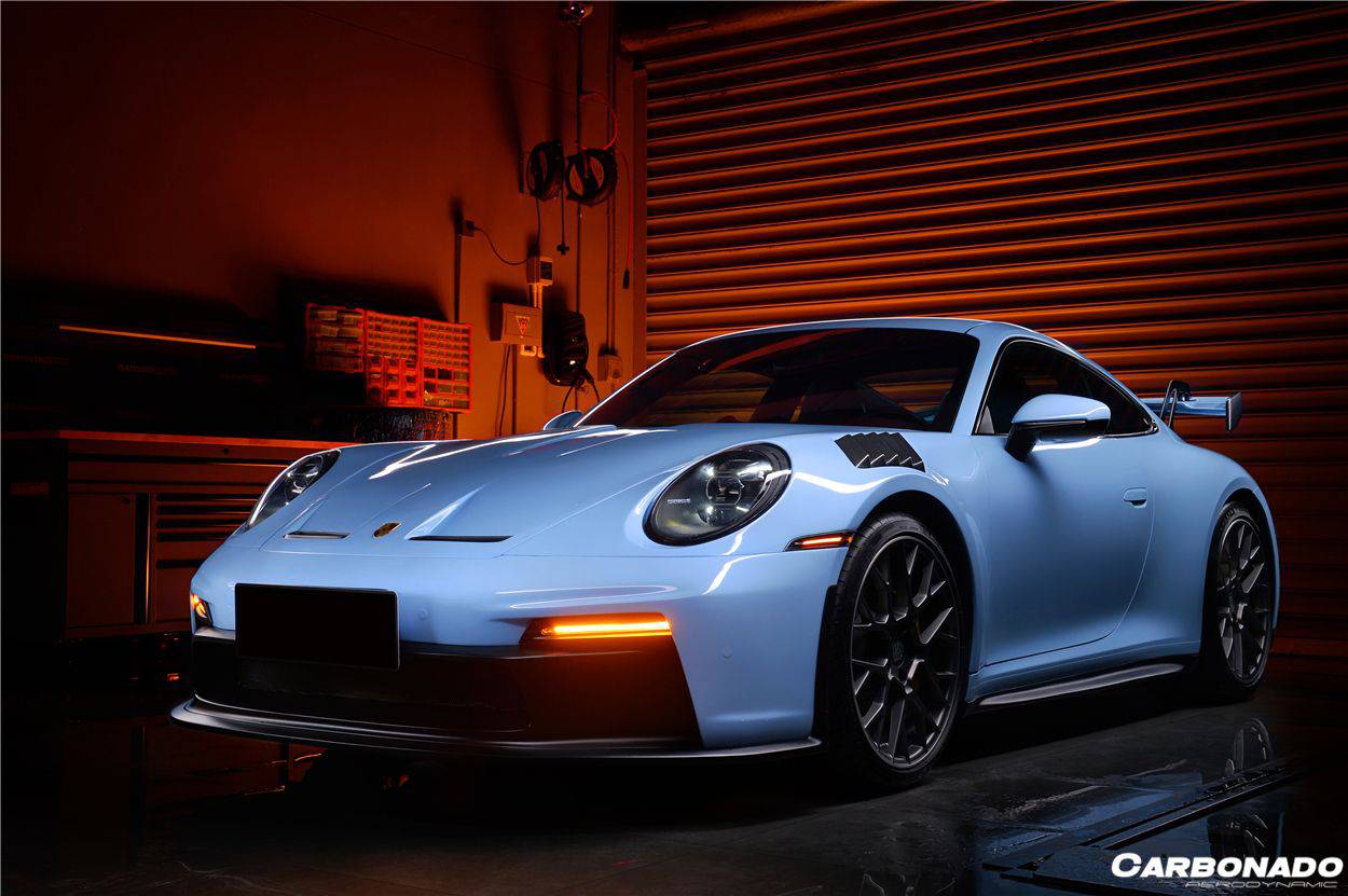 2019-2024 Porsche 911 992 Carrera & S & 4 & 4S & Targa & Cabriolet GT3 Style Front Bumper - Carbonado