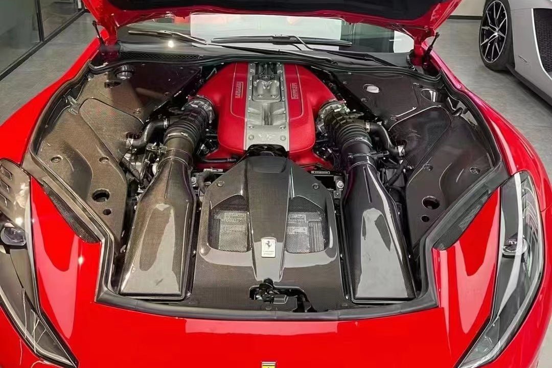 2018 - 2025 Ferrari 812 Superfast & GTS OE Style Engine Bay Panels