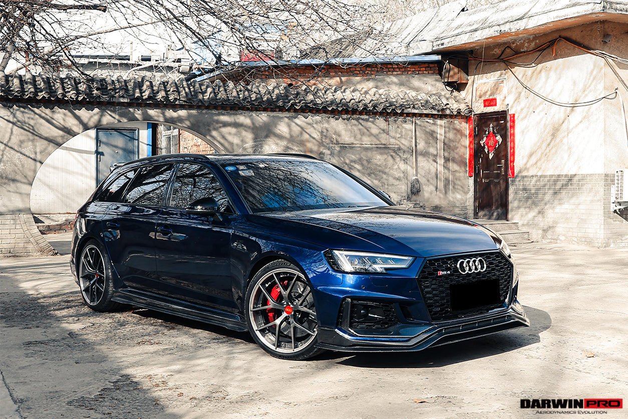 2017 - 2019 Audi RS4 B9 BKSS Style Front Lip
