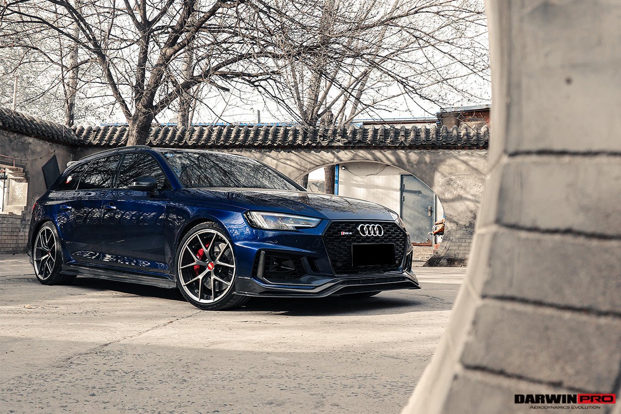 2017 - 2019 Audi RS4 B9 BKSS Style Front Lip