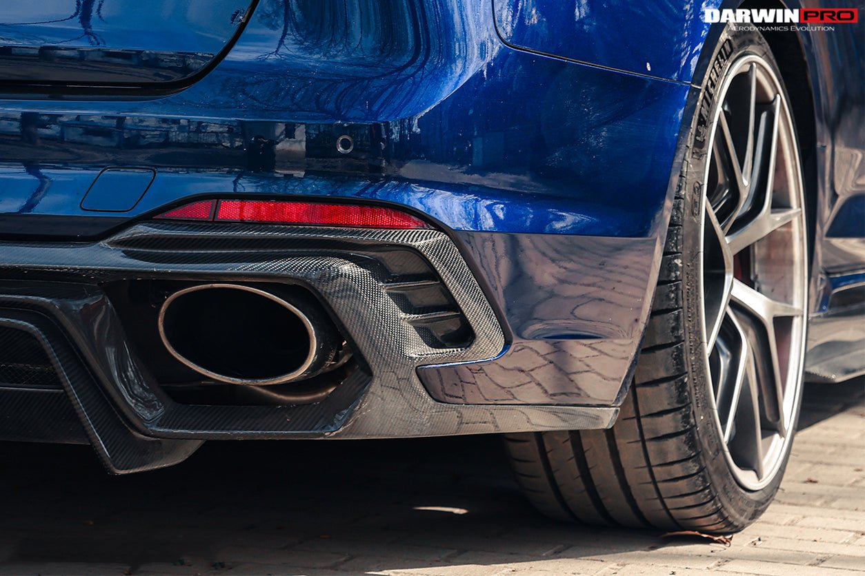 2017 - 2024 Audi RS4 B9 BKSS Style Rear Diffuser with Winglets