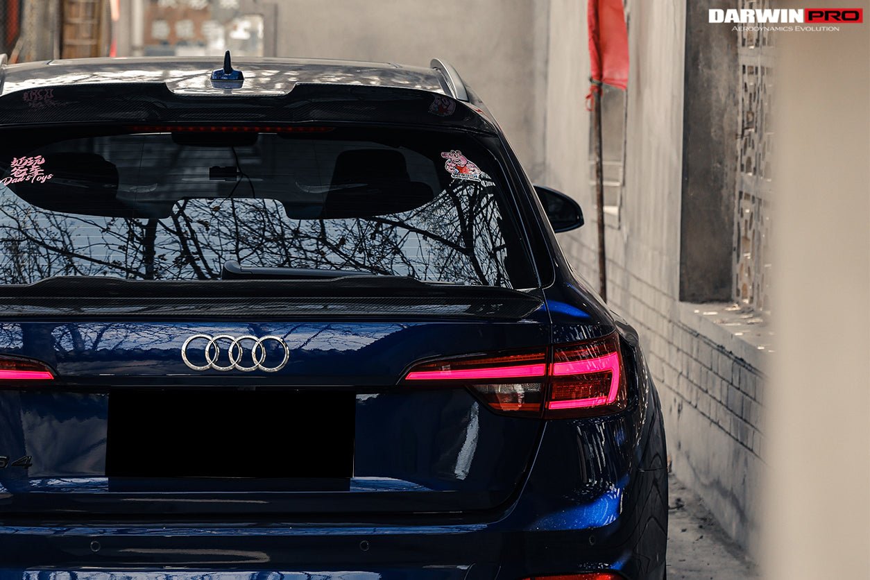 2017 - 2024 Audi RS4 B9 B9.5 & S4 B9 B9.5 BKSS Style Rear Decklid Spoiler