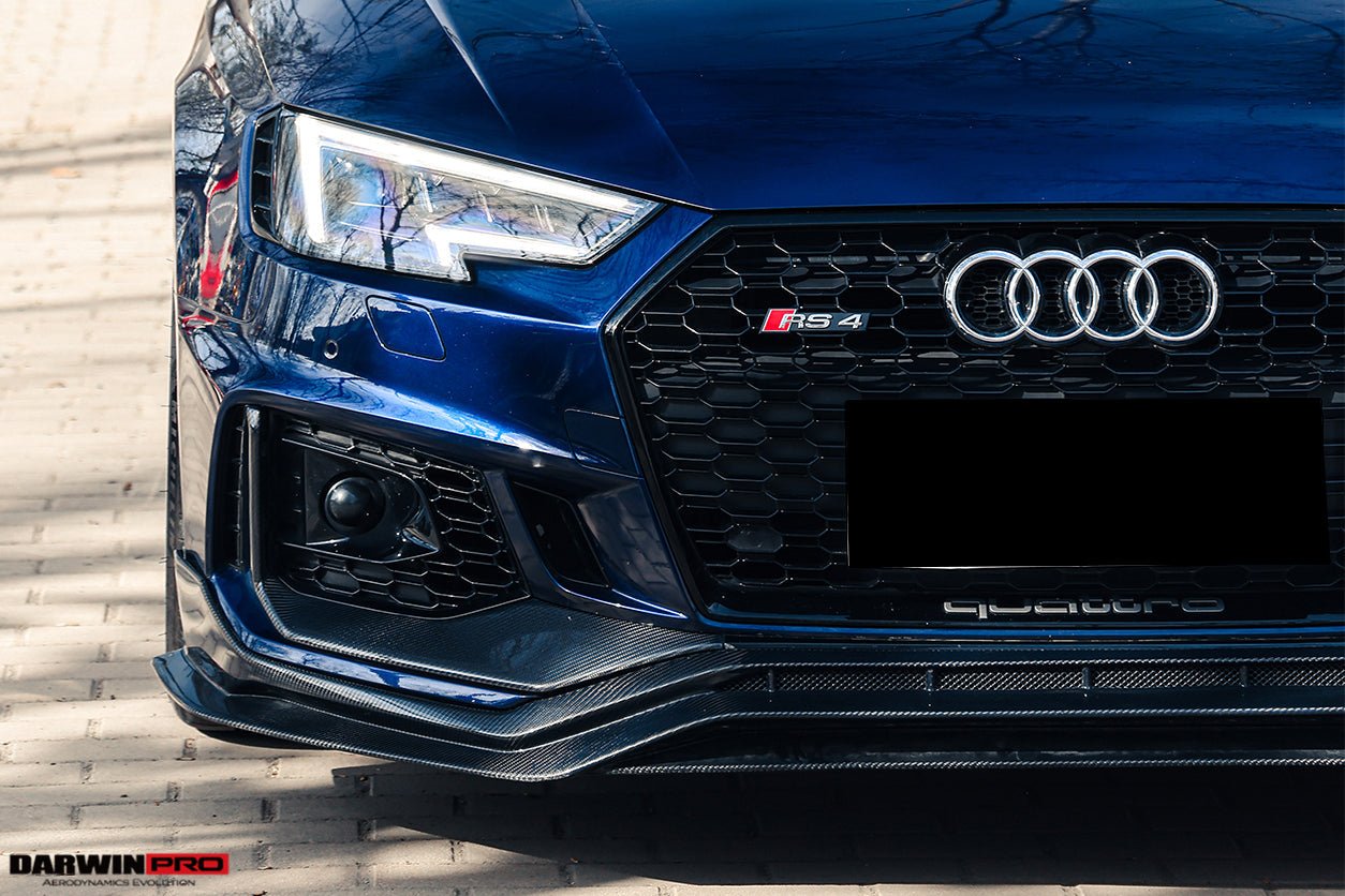 2017 - 2019 Audi RS4 B9 BKSS Style Front Lip