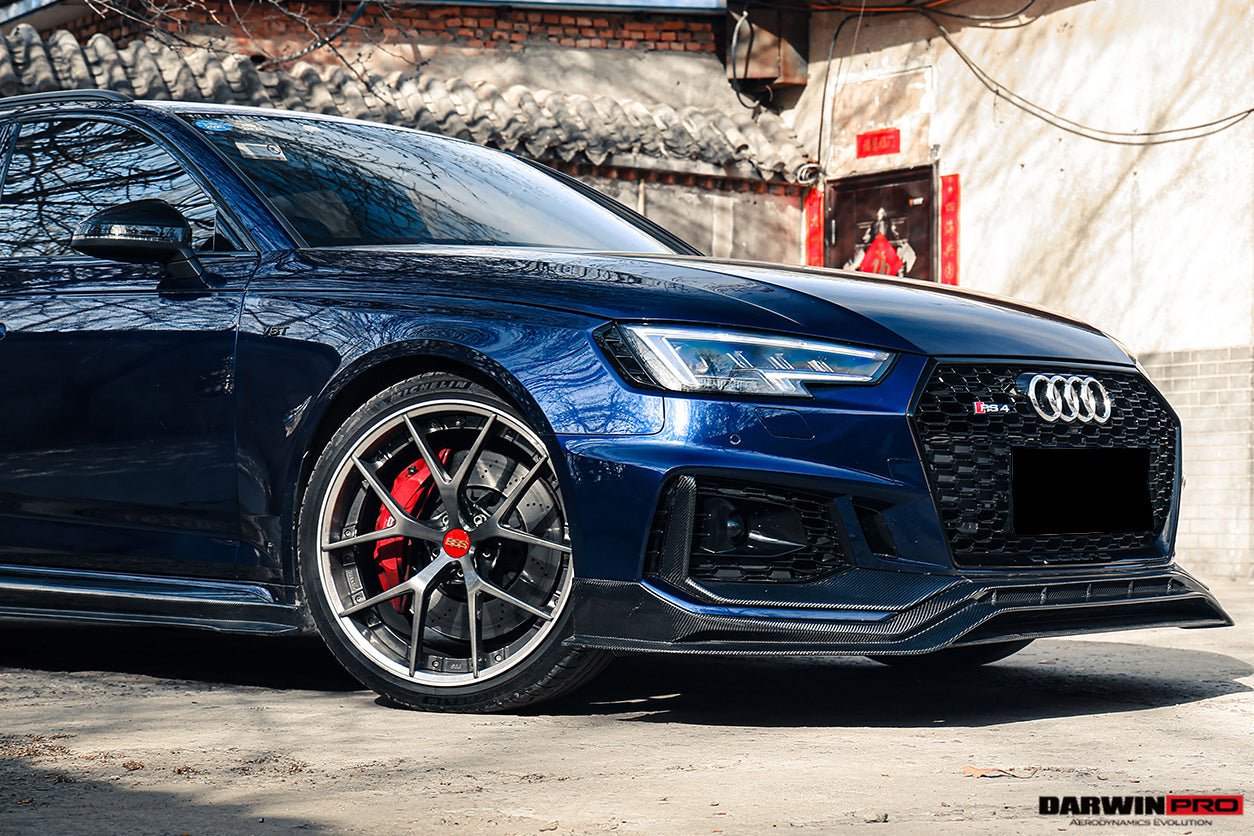 2017 - 2019 Audi RS4 B9 BKSS Style Front Lip