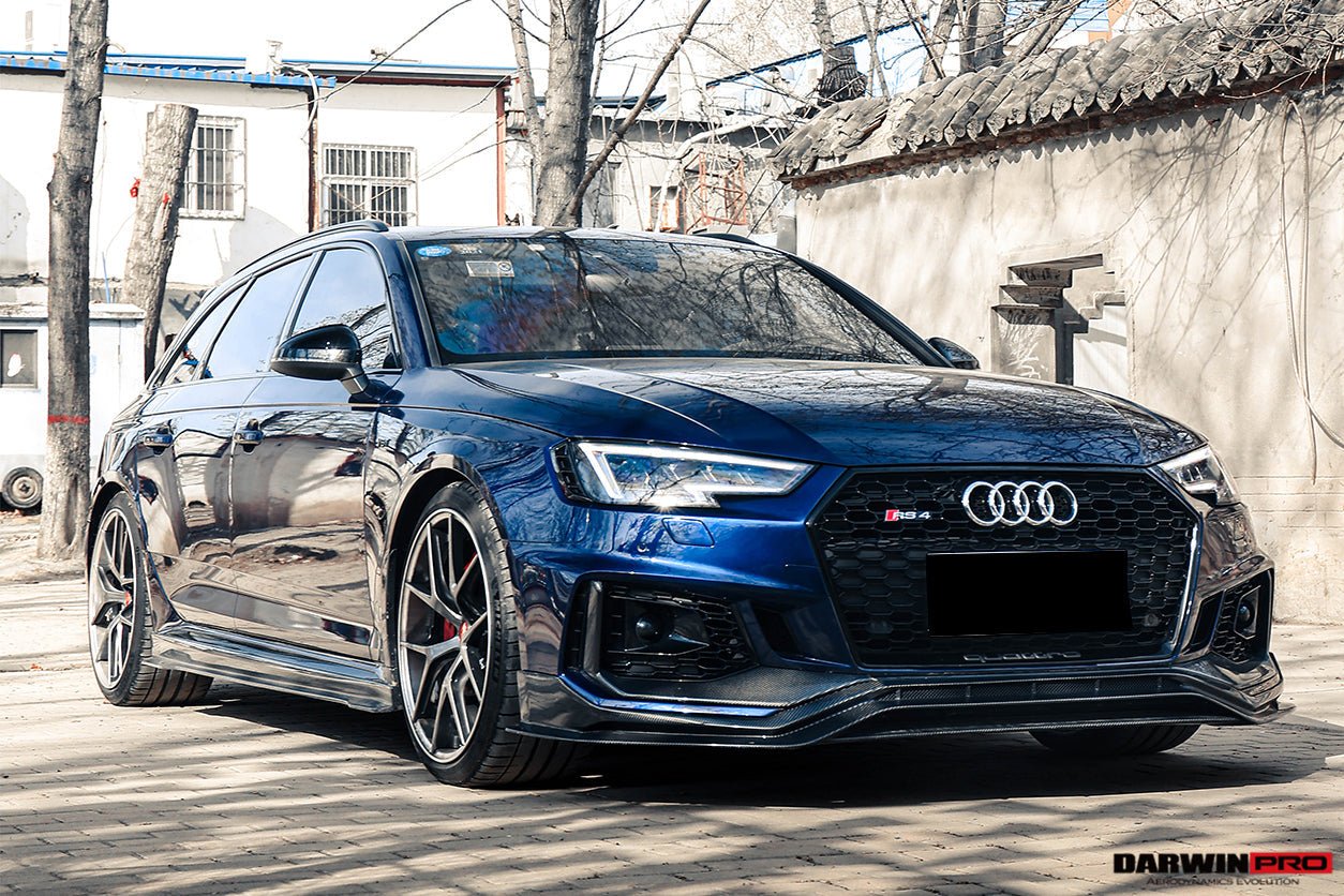 2017 - 2019 Audi RS4 B9 BKSS Style Front Lip