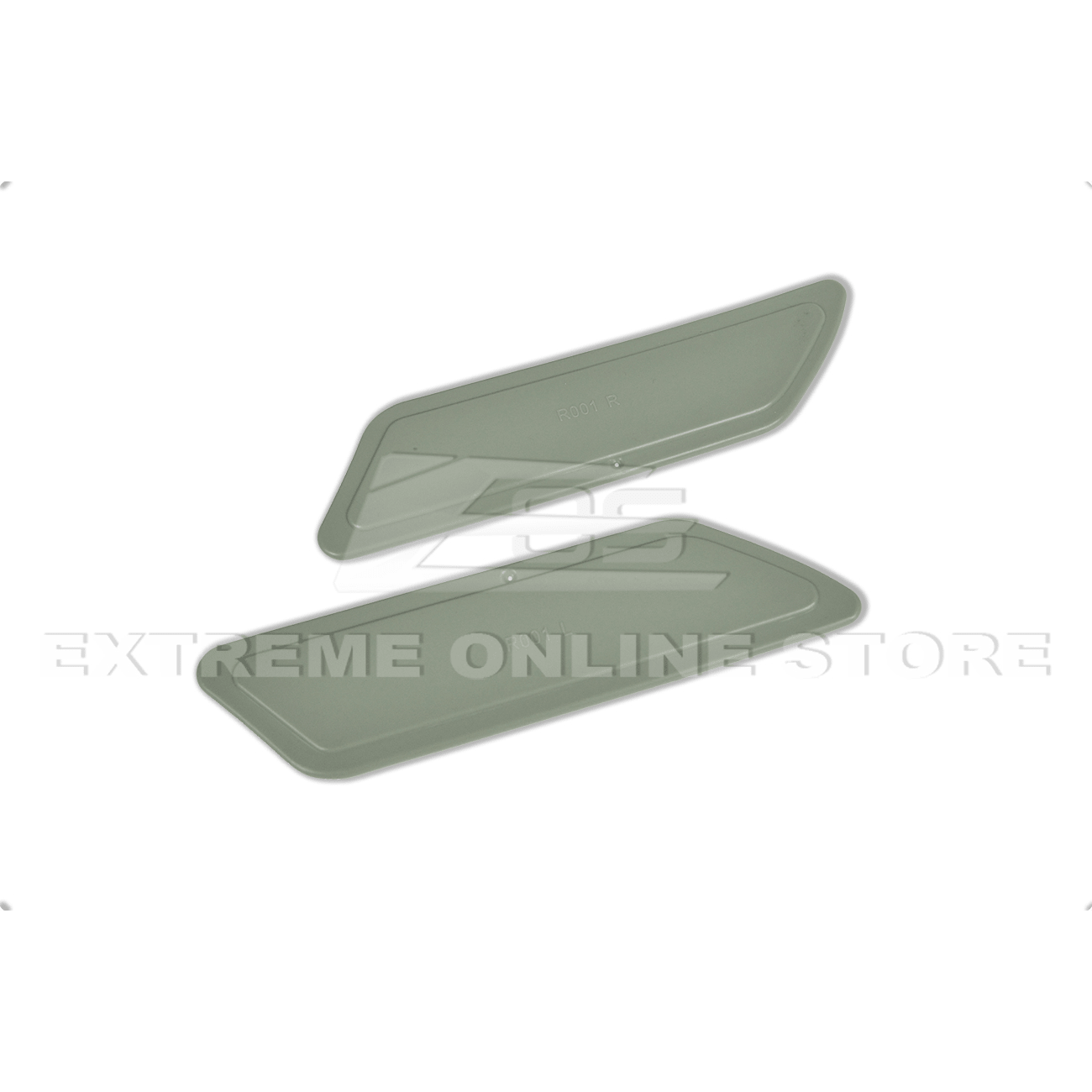 BMW F30 F31 3 Series Base Bumper Smoke Side Marker Reflector Lights Pair 2012-2015