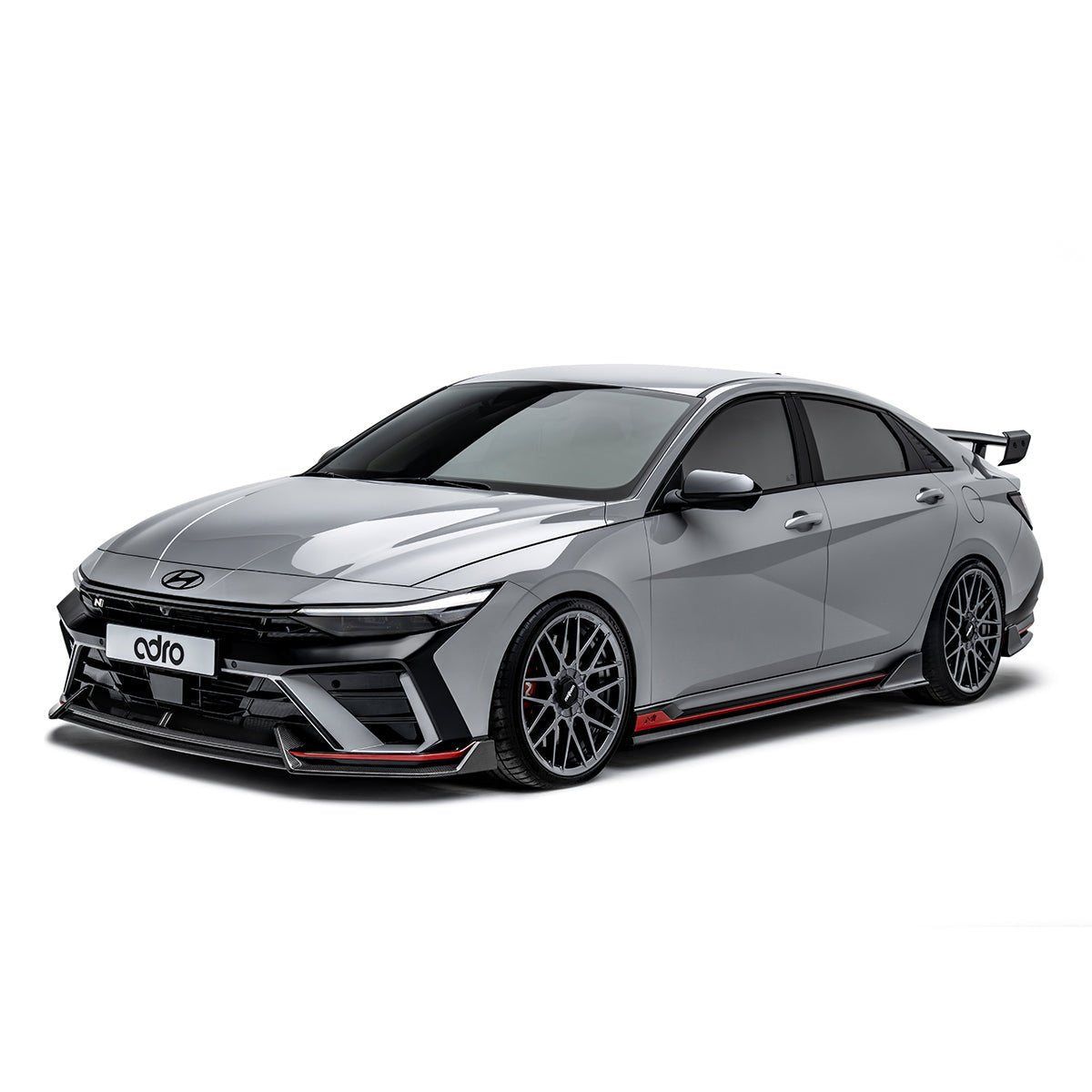Adro Hyundai Elantra N Facelift Side Skirts Carbon Fiber