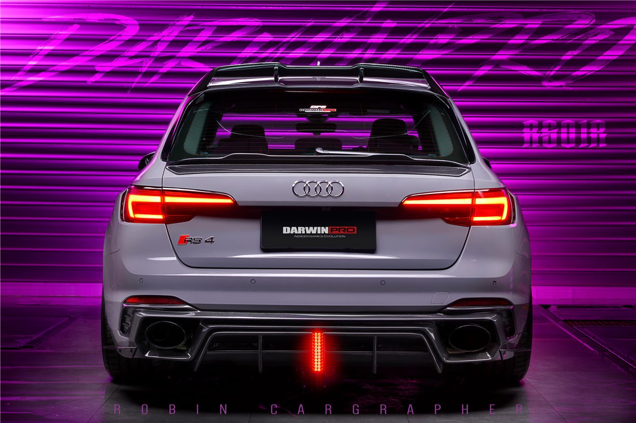 2017 - 2024 Audi RS4 B9 B9.5 & S4 B9 B9.5 BKSS Style Rear Decklid Spoiler
