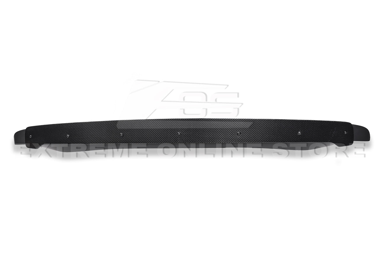 Chevrolet Camaro 5th Gen ZL1 Style Gloss Black Carbon Fiber Wickerbill Rear Trunk Spoiler 2010-2013