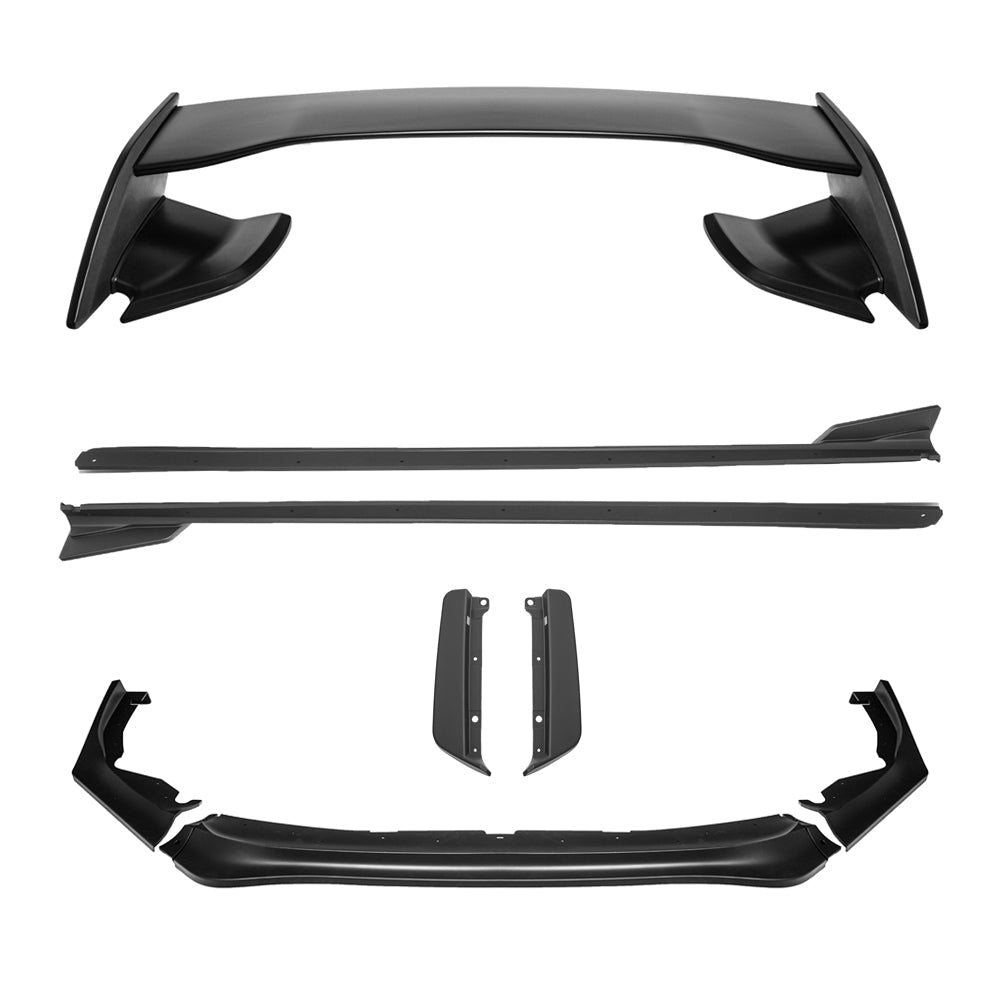 Subaru WRX VB JDM Style Full Aero Kit Front Lip Side Skirts Rear Apron Spoiler 2022-2024