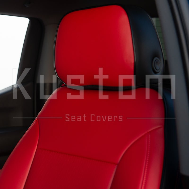 2019-up-gmc-sierra-premium-custom-leather-seat-coversCrew Cab | Double Cab W/ Front Middle Jump Seat