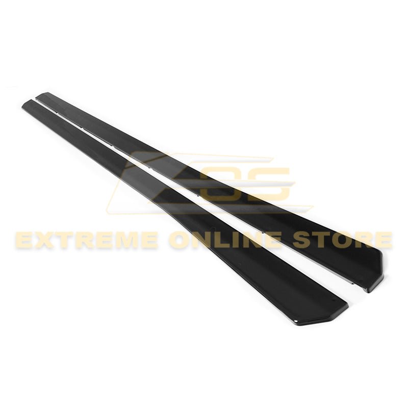 Cadillac CTS-V Sedan Wagon EOS Style Black Side Skirts 2009-2015