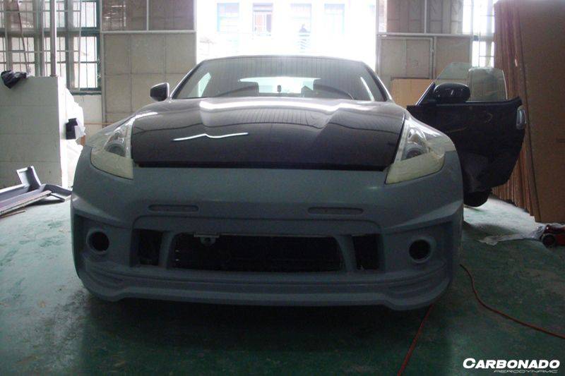 2009-2015 Nissan 370Z BSD Style Front Bumper - Carbonado