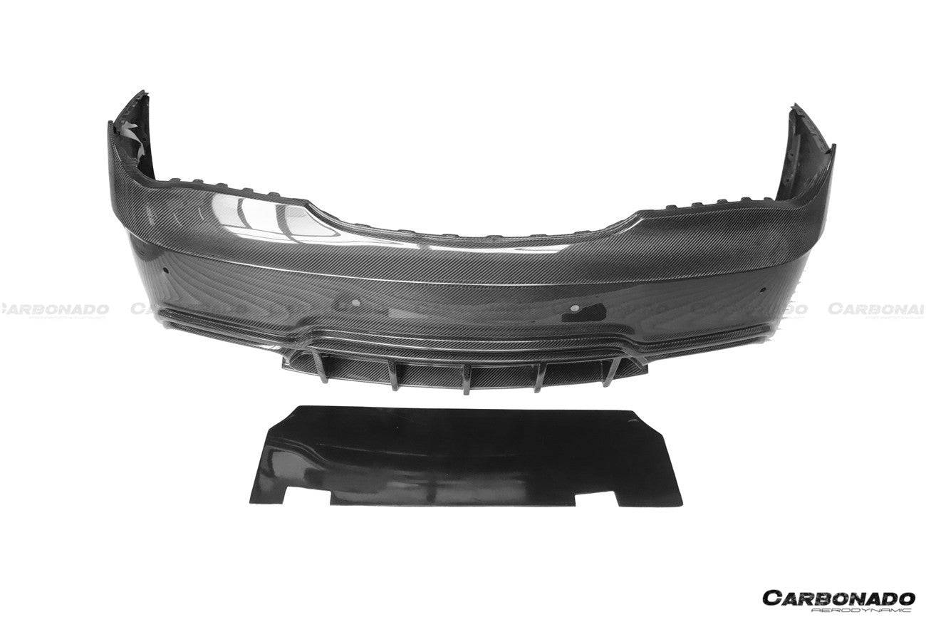 Mercedes-Benz CLA-Class W117 WD Style Rear Bumper with Exhaust Tips 2013-2016