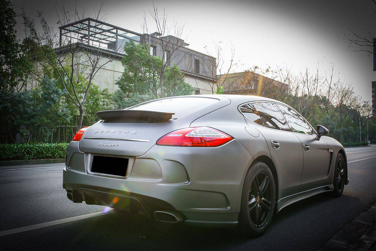 2010-2013 Porsche Panamera 970.1 FD Style Rear Bumper - Carbonado