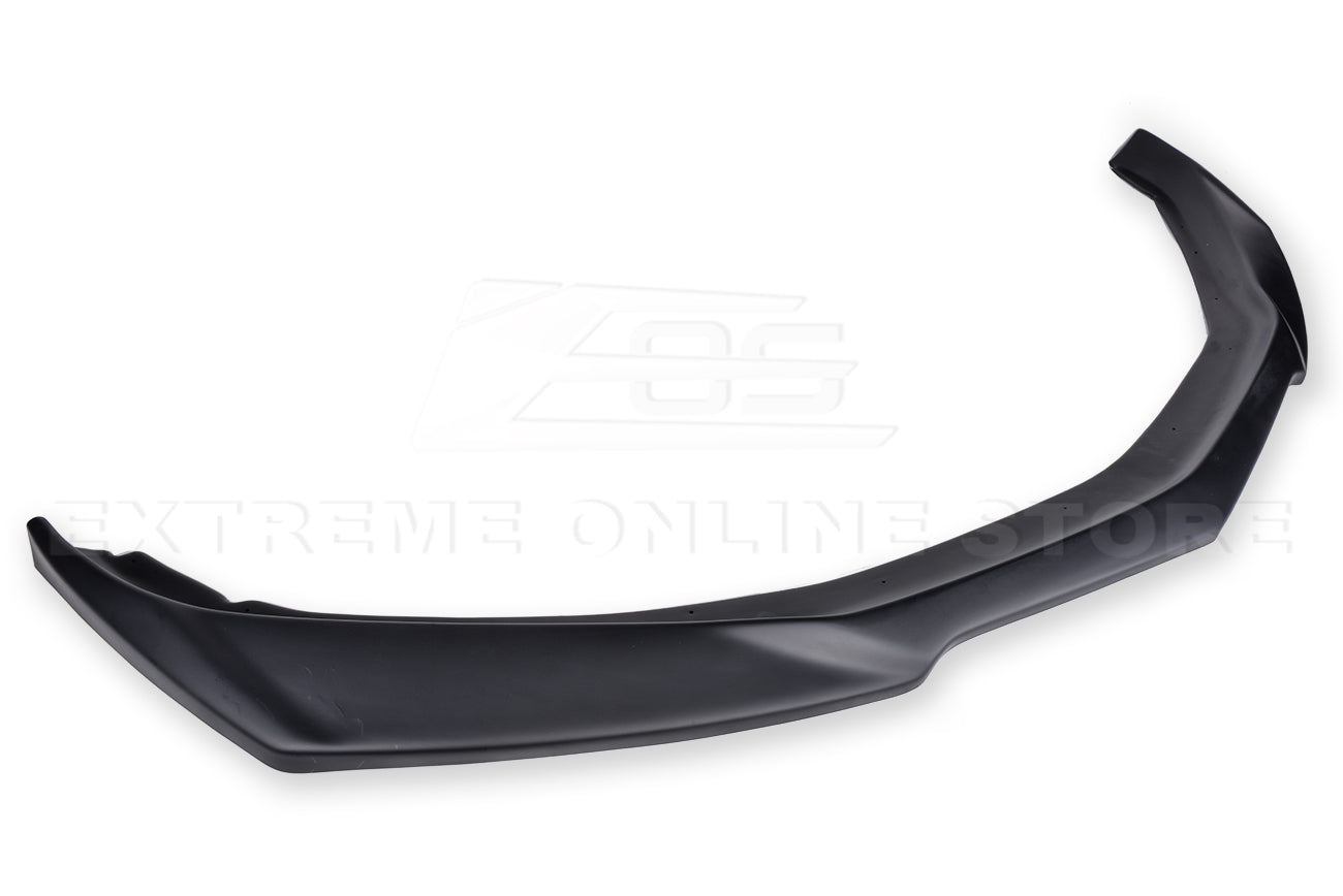 Chevrolet Camaro 6th Gen SS ZL1 Conversion Gloss Black Carbon Fiber Front Lip Splitter 2016-2018