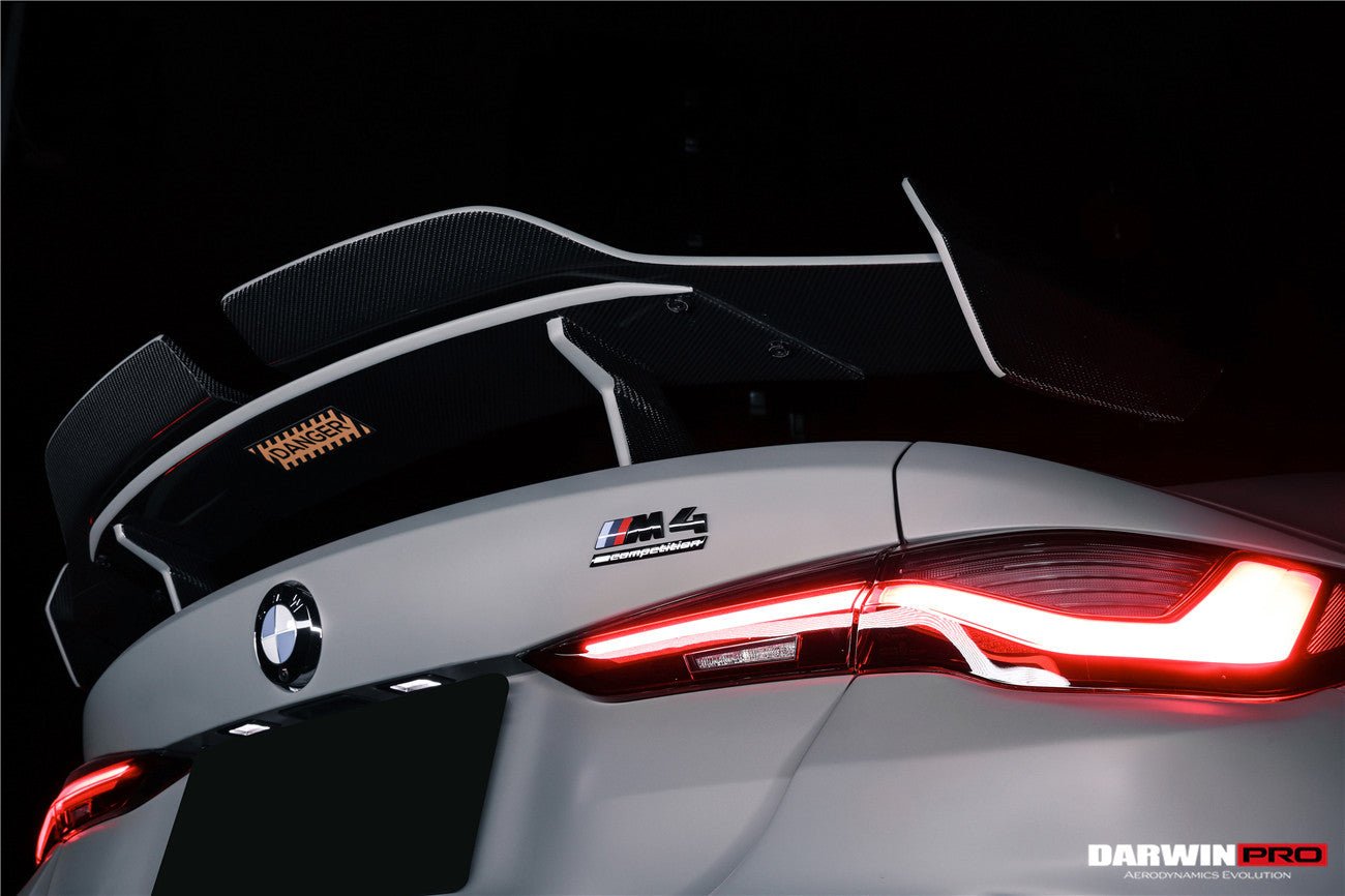 2021-2025 BMW M4 G82 & 4 Series G22 BKSSII Style Carbon Fiber Trunk Spoiler