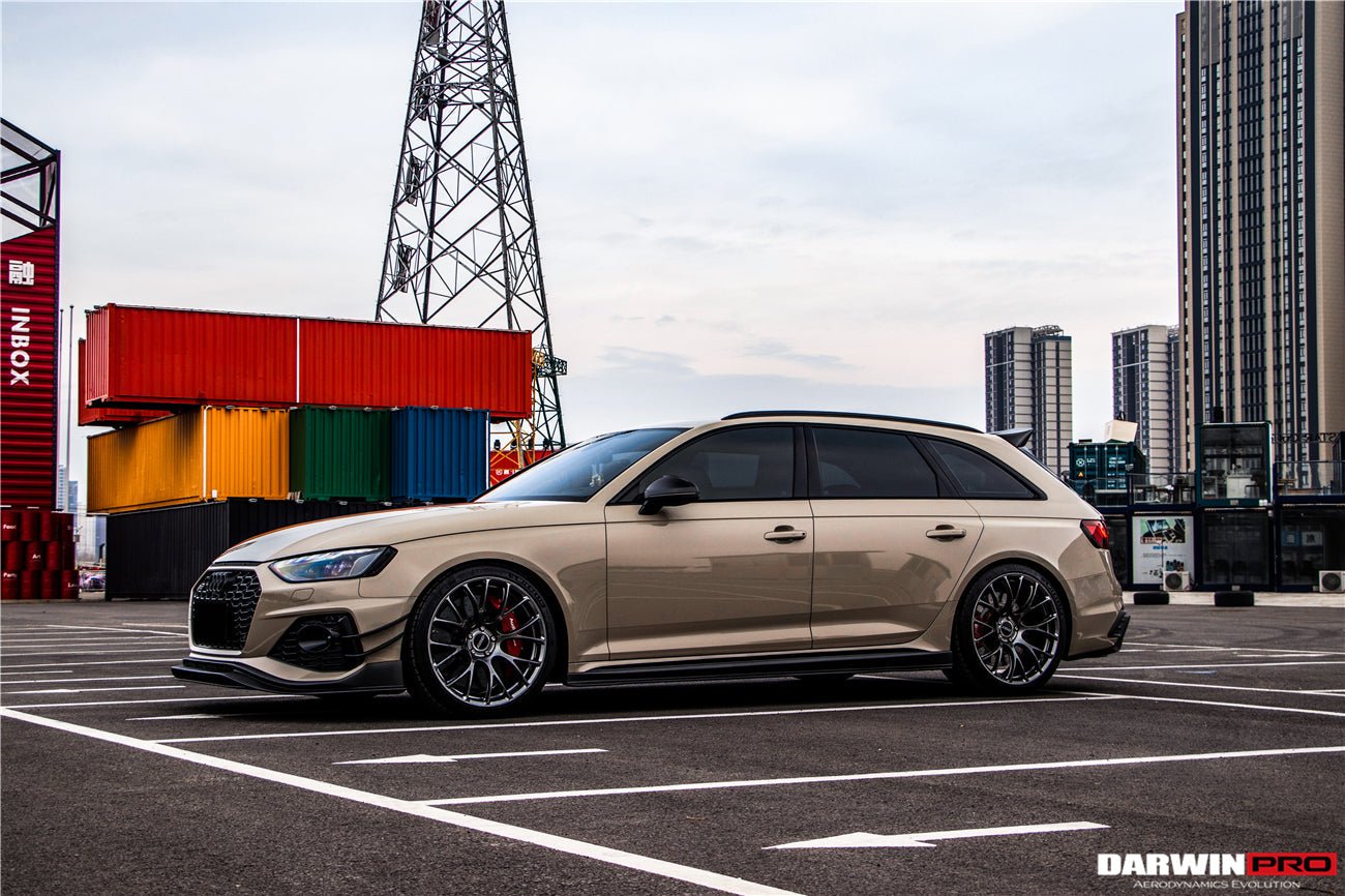 2017 - 2024 Audi RS4 B9 BKSS Style Side Skirts Under Board