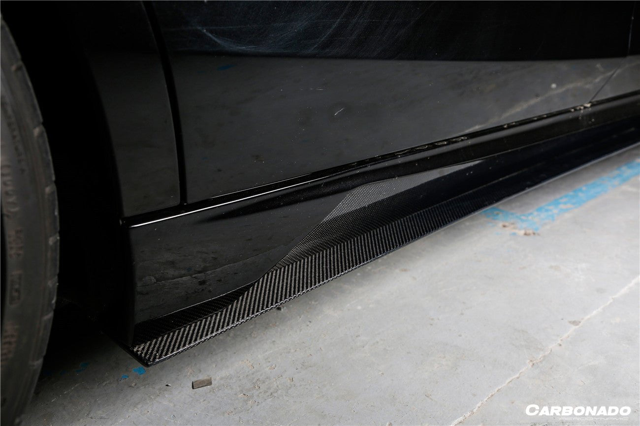 2017 - 2020 Mercedes Benz S63 W222 Sedan MSY Style Side Skirts