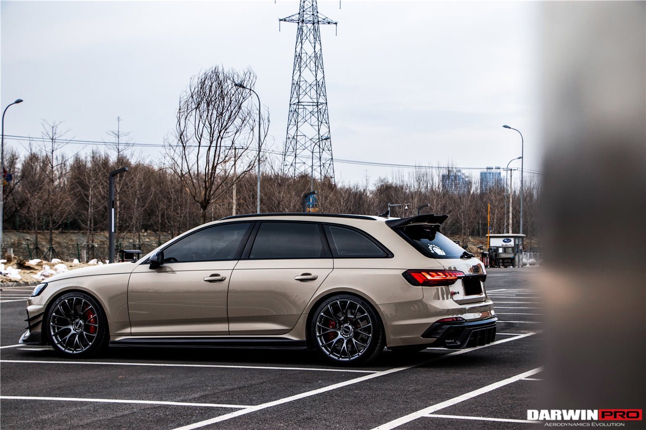 2017 - 2024 Audi RS4 B9 BKSS Style Side Skirts Under Board