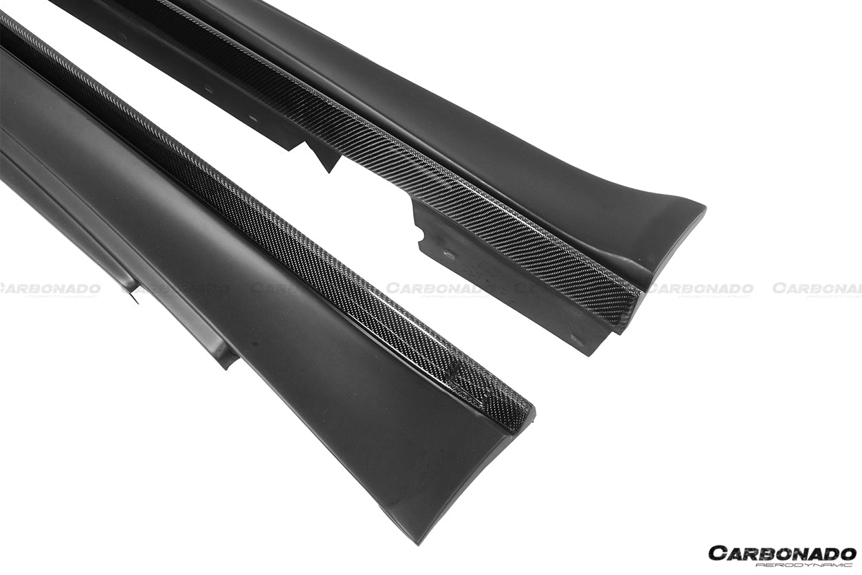 2008-2013 BMW 1M Only RZ Style Carbon FIber Side Skirts