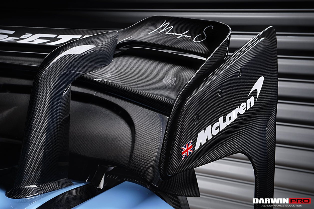 2017 - 2022 McLaren 720s Se²GTR Style Trunk Wing with Side Winglets