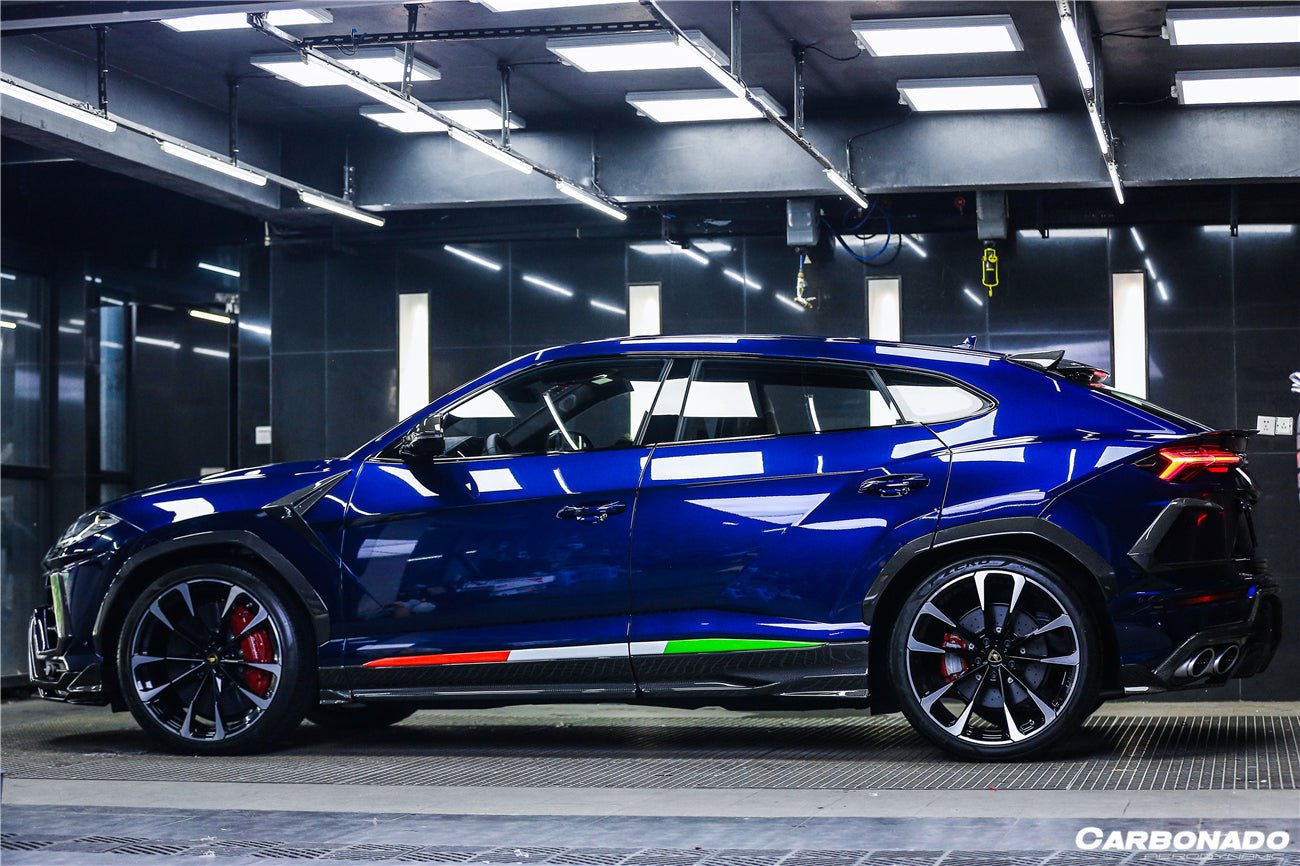 2018 - 2024 Lamborghini URUS TC Style Dry Carbon Fiber Side Skirts