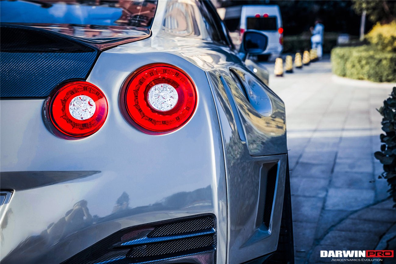 2008 - 2022 Nissan GTR R35 CBA/DBA/EBA DLK Style Carbon Fiber Trunk