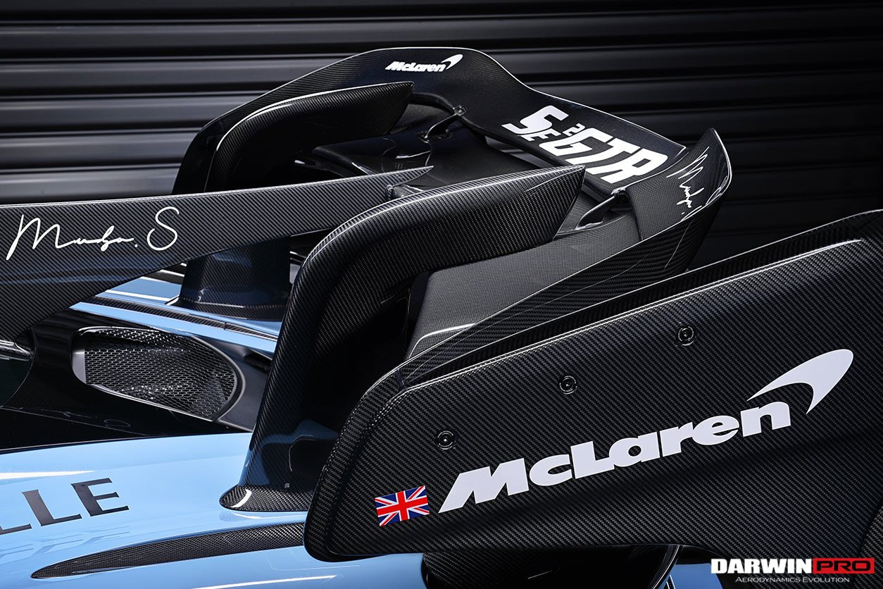2017 - 2022 McLaren 720S Se²GTR Style Trunk Wing with Side Winglets