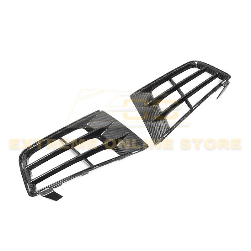 Cadillac CTS-V V3 Dry Carbon Fiber Front Grille Insert Set 2016-2019