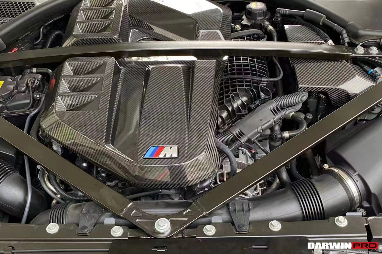 2021-2025 BMW M3 G80 M4 G82 G83 DRY Carbon Fiber Fuse Cover