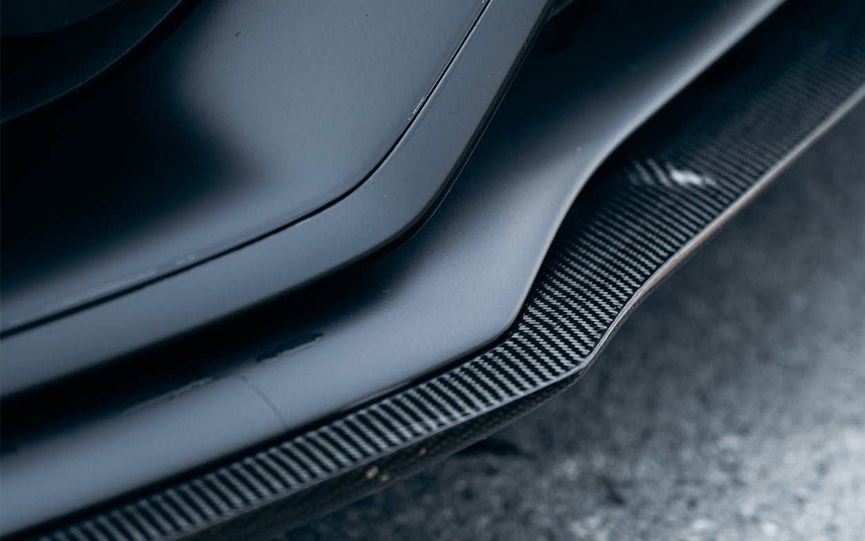 2015 - 2021 Mercedes Benz W205 C63/S AMG Coupe BKSS Style Carbon Fiber Front Lip