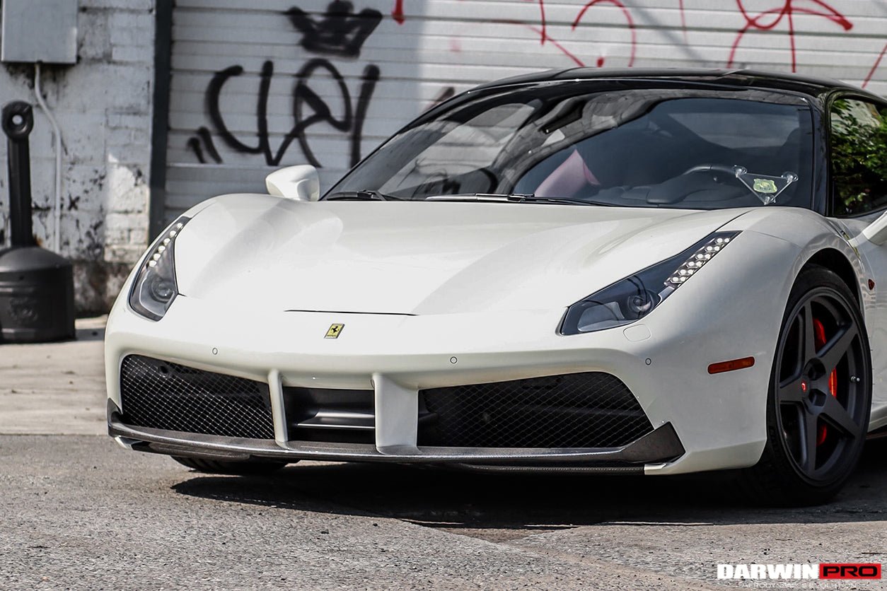 2015-2020 Ferrari 488 GTB & Spider Carbon Fiber Front Lip