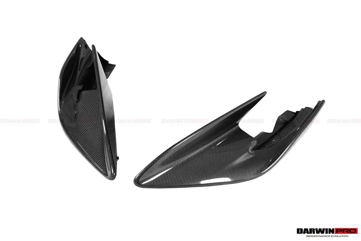 2018 - 2021 McLaren 600lt Carbon Fiber Front Lip Side Splitter