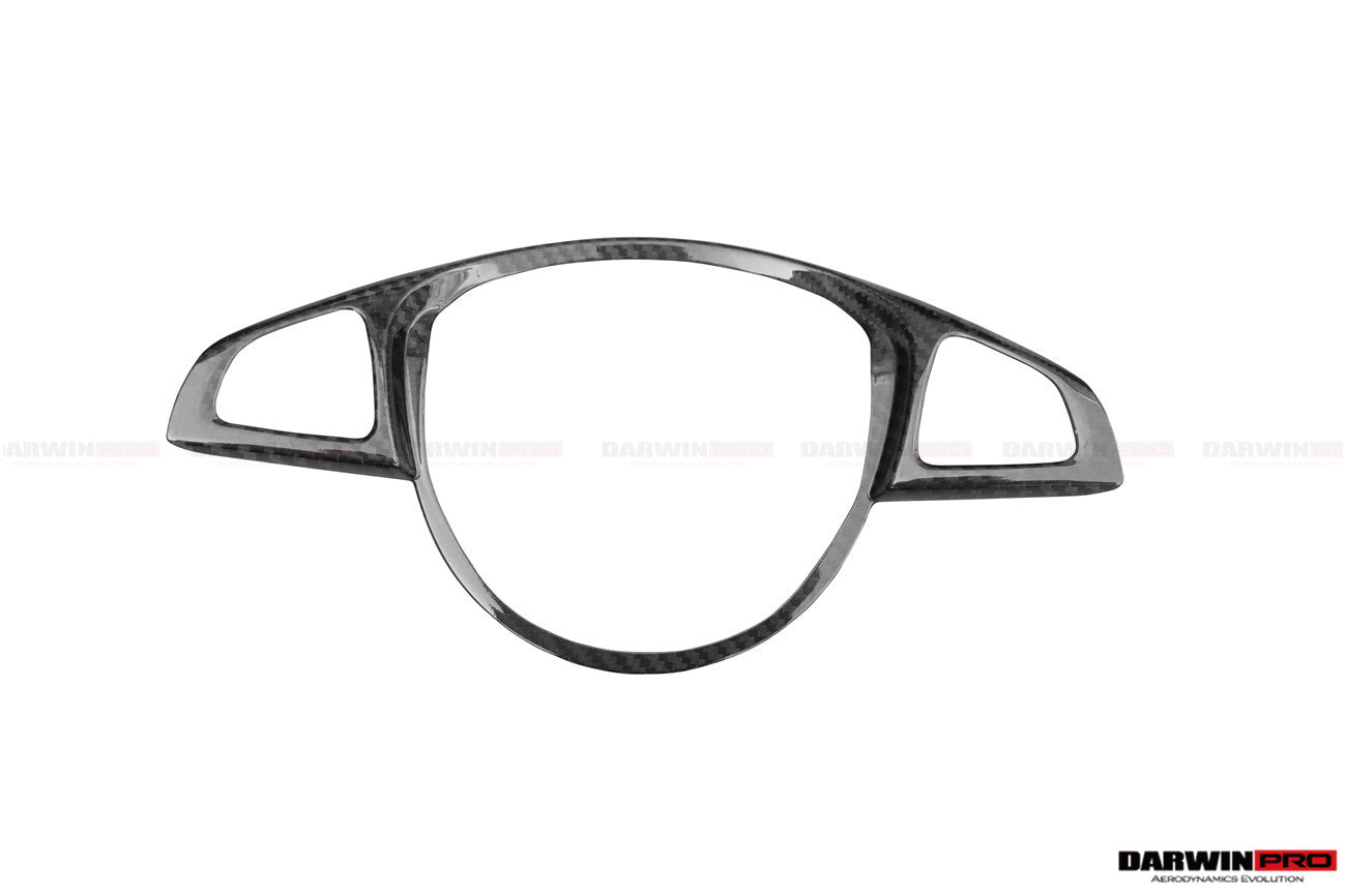 Mercedes Benz AMG Steering Wheel Trim (W205 C63) | Carbon Fiber Interior | 2015 - 2018