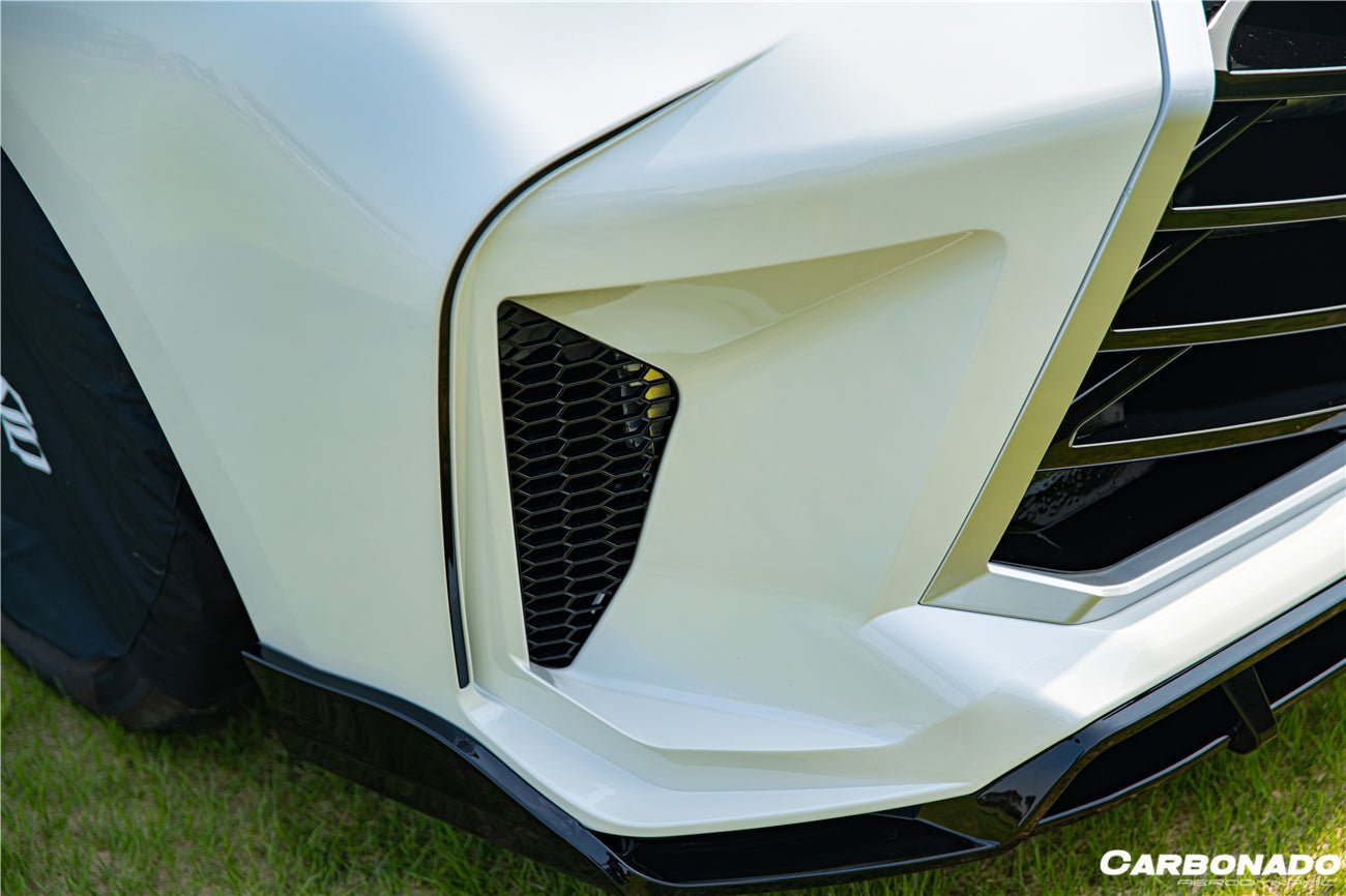 2021 - 2025 Toyota Sienna Thunder Style PP Front Bumper with Lip and Grills and LED Light