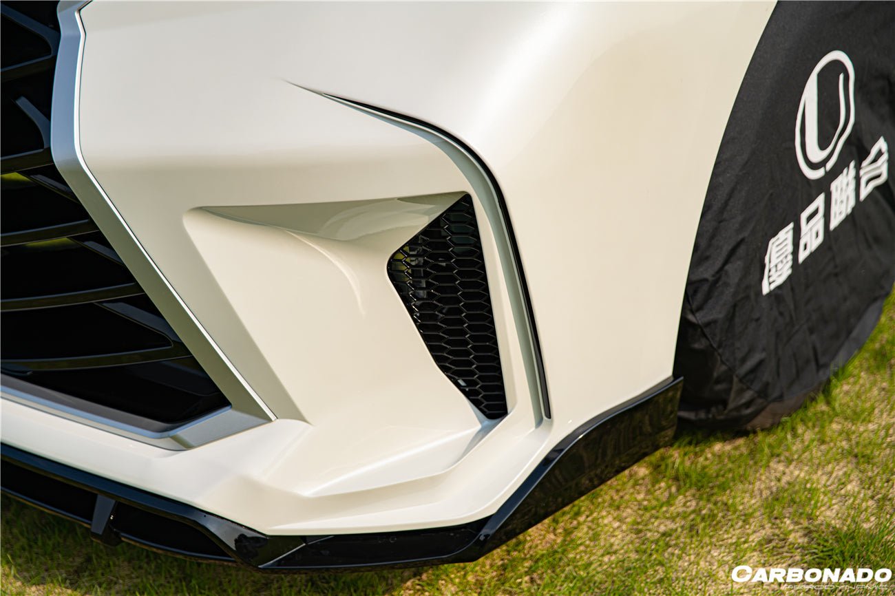 2021 - 2025 Toyota Sienna Thunder Style PP Front Bumper with Lip and Grills and LED Light