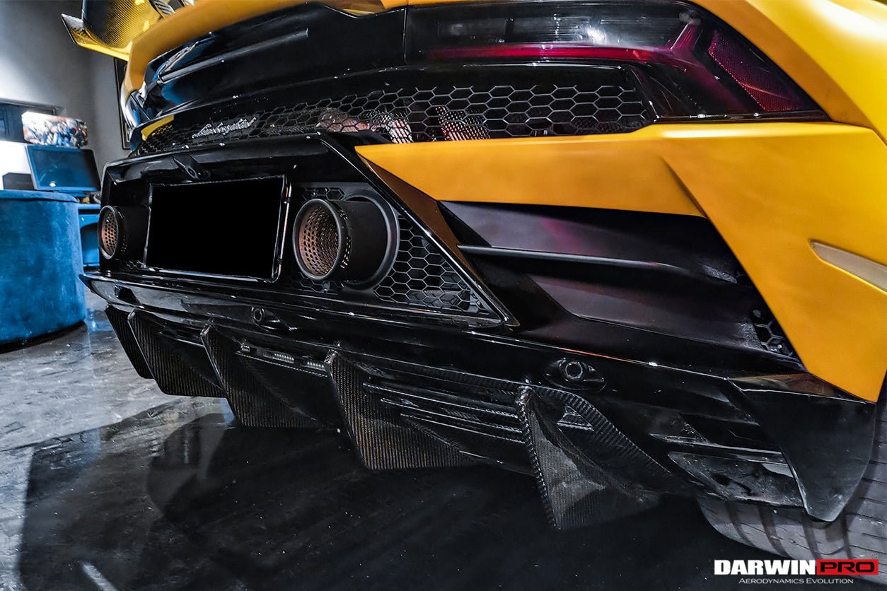 2019 - 2023 Lamborghini Huracan EVO OD Style Dry Carbon Rear Diffuser