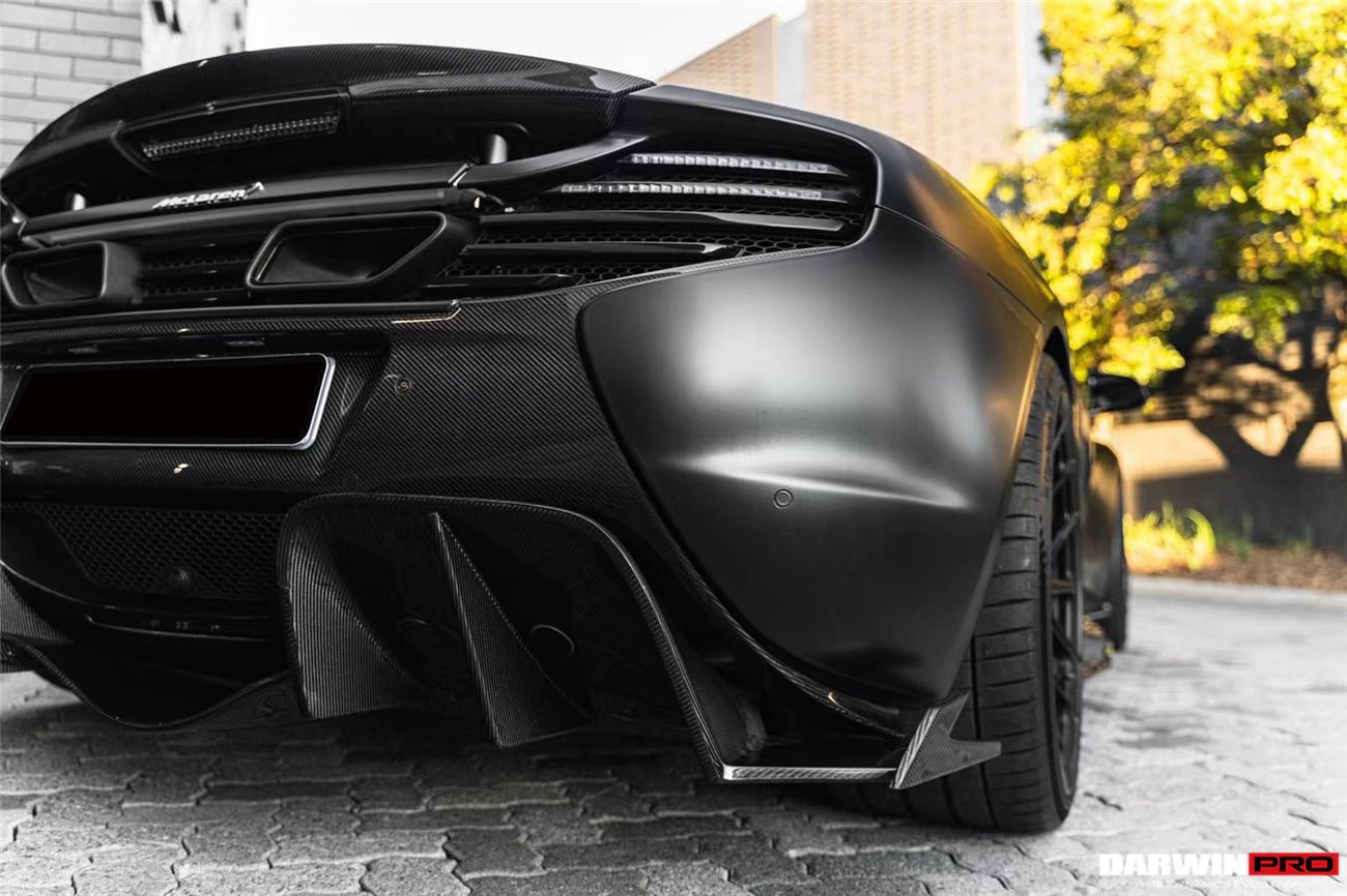 2014 - 2017 McLaren 650s Carbon Fiber Rear Bumper