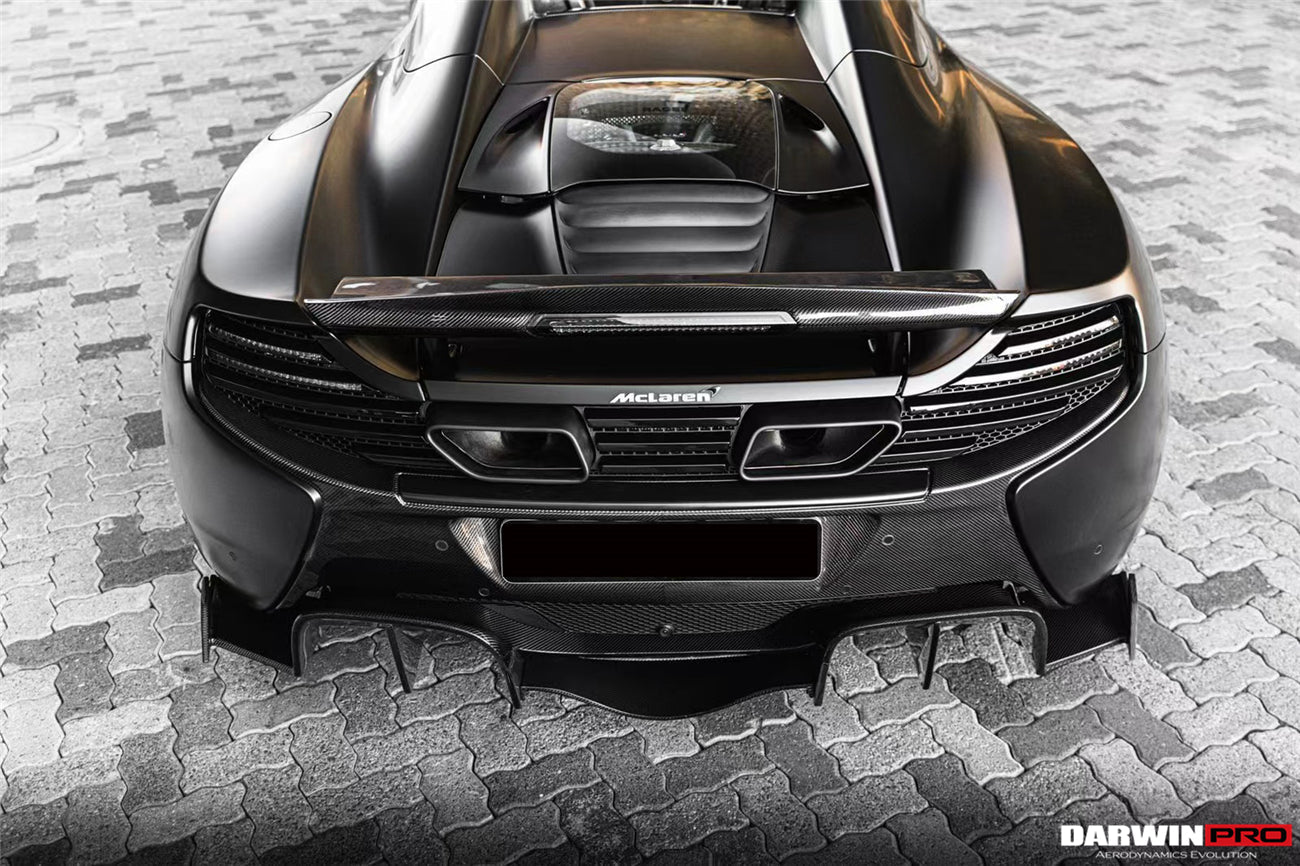 2014 - 2017 McLaren 650s Carbon Fiber Rear Bumper