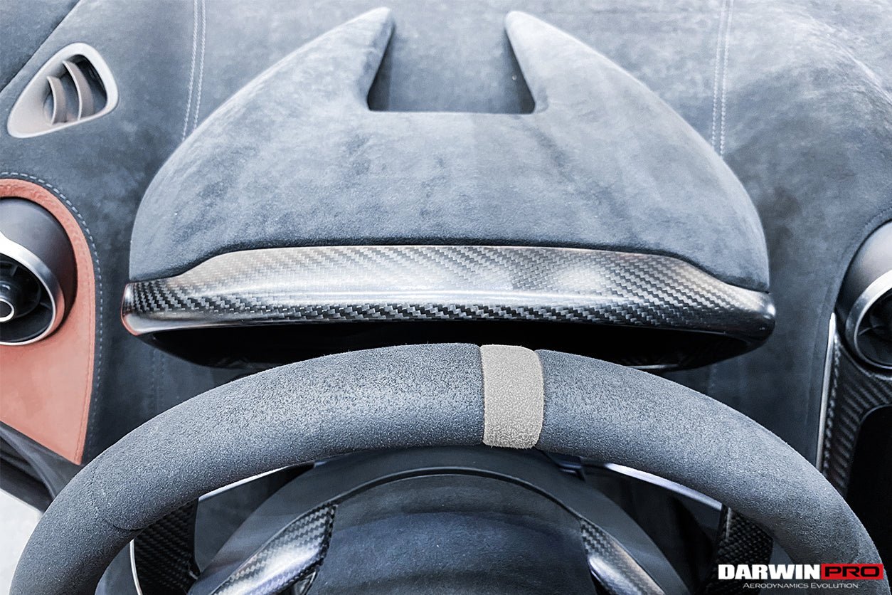 2015 - 2021 McLaren 540c/570s/570gt/600lt Dry Carbon Fiber Instrument Surround Panel Cover