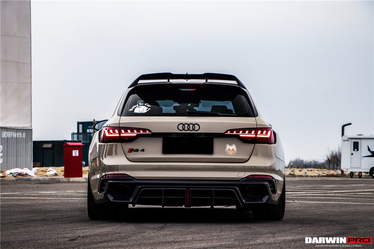 2017 - 2024 Audi RS4 B9 & B9.5 BKSSII Style Roof Spoiler