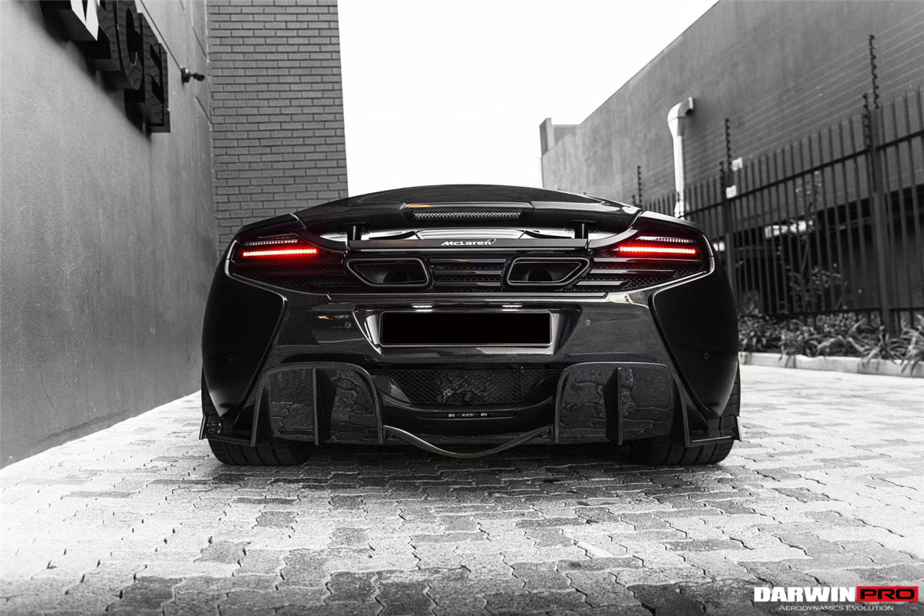 2014 - 2017 McLaren 650s Carbon Fiber Rear Bumper