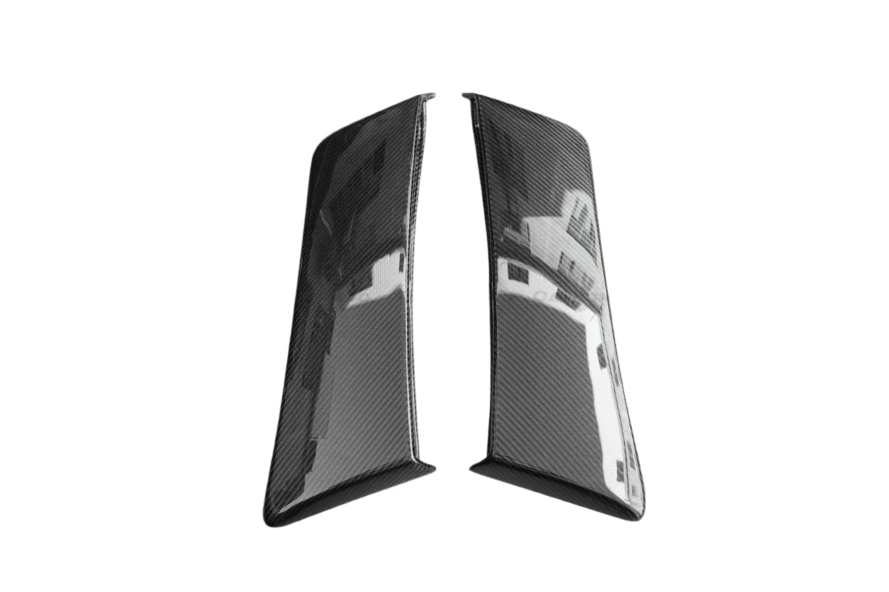 2015 - 2023 Ford Mustang Rsh Style Carbon Fiber Quarter Panel Side Scoops
