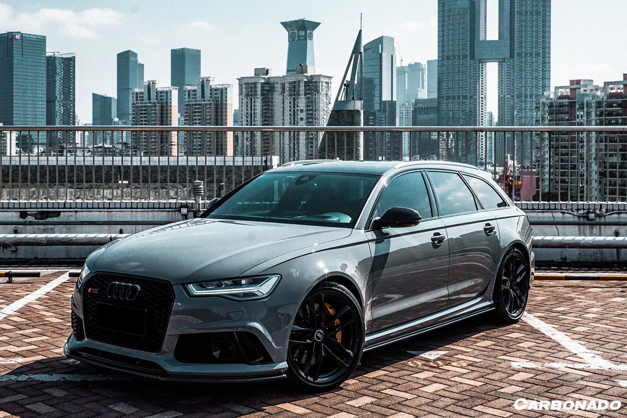 2013 - 2018 Audi RS6 Avant MN Style Carbon Fiber Front Lip