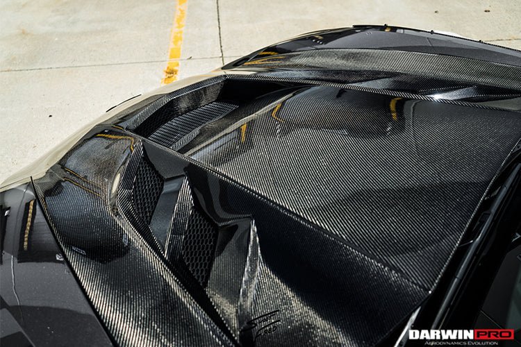 2013-2019 Corvette Z06 Grandsport BKSS Style Carbon Fiber Hood