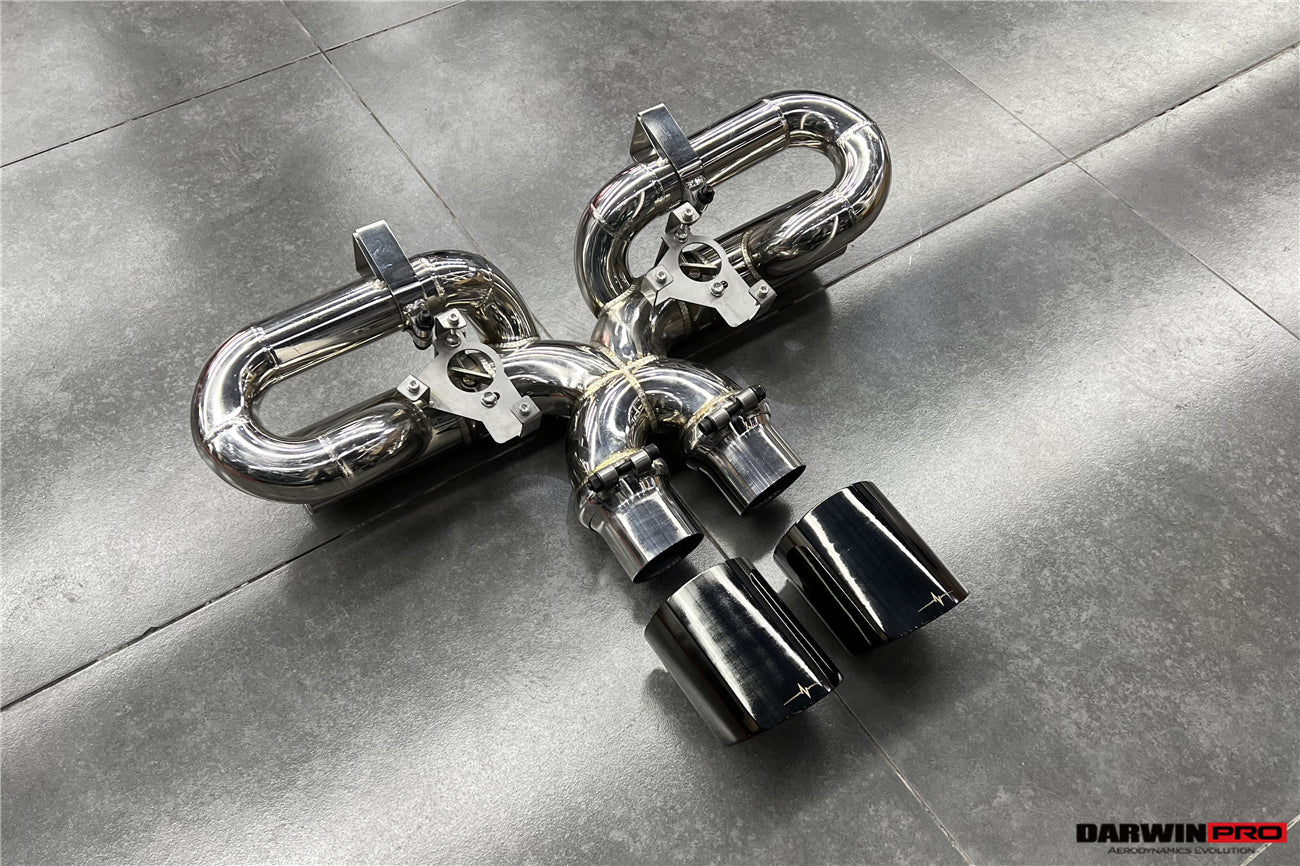 2019 - 2024 Porsche 911 992 Carrera/S/4/4S/Targa/Cabriolet Exhaust (for GT3 Style Bumper)
