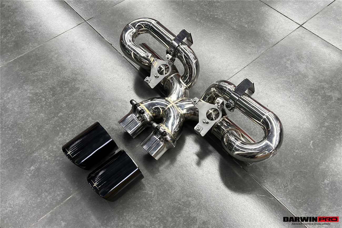 2019 - 2024 Porsche 911 992 Carrera/S/4/4S/Targa/Cabriolet Exhaust (for GT3 Style Bumper)