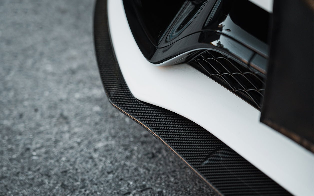 2015 - 2021 Mercedes Benz W205 C63/S AMG Sedan BKSS Style Carbon Fiber Front Lip