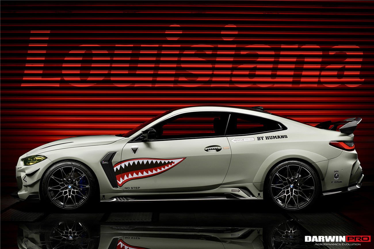 2021-2025 BMW M4 G82 & G83 BKSSII Style Rear Bumper with LED Light